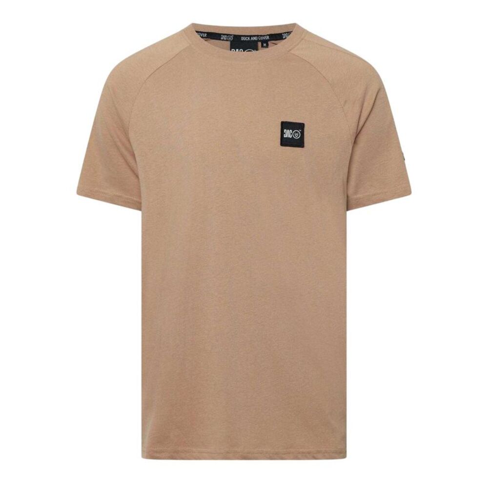 Duck and Cover Mens Topfield T-Shirt / Sand